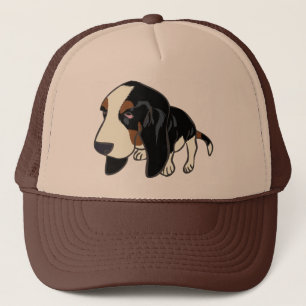 GORRA DE CAMIONERO PERRITO DE BASSET HOUND