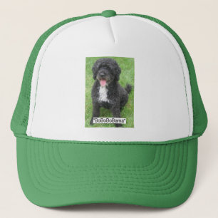 Gorra De Camionero Perro acuático Mascota/portugués de Obama