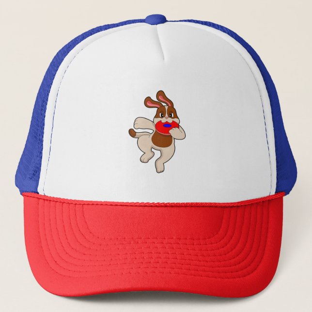 Gorra De Camionero Perro al jugar (Anverso)