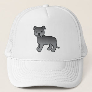 Gorra De Camionero Perro Blue English Staffordshire Bull Terrier