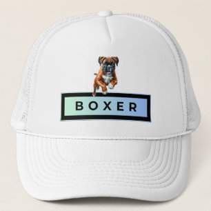 Gorra De Camionero Perro Boxer - Saltos y límites