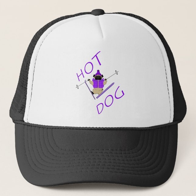 Gorra De Camionero Perro caliente (Anverso)
