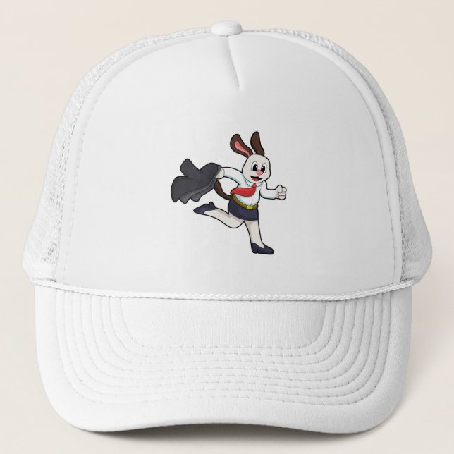 Gorra De Camionero Perro como secretario con falda (Anverso)