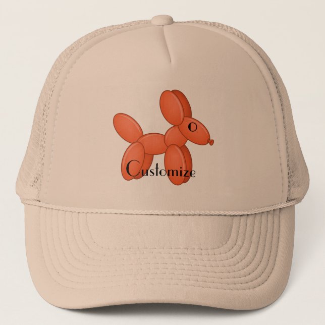 Gorra De Camionero Perro con globo cúbico Thunder_Cove (Anverso)