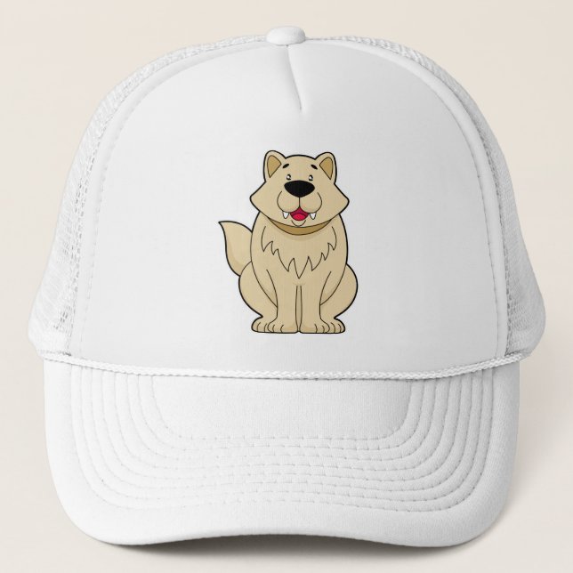 Gorra De Camionero Perro Cute (Anverso)