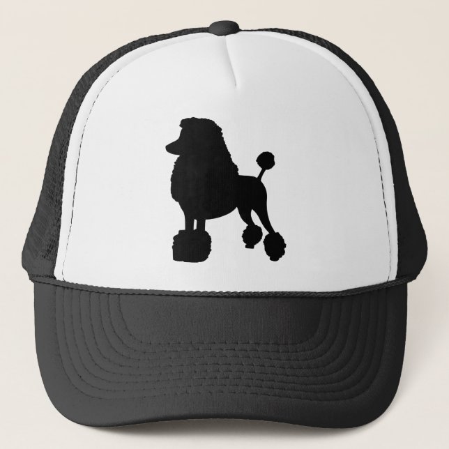 Gorra De Camionero Perro de caniche (Anverso)