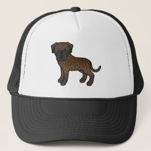 Gorra De Camionero Perro de dibujos animados Mastín inglés antiguo co