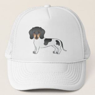 Gorra De Camionero Perro de dibujos animados salchicha de pelo corto