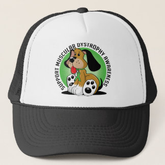 Gorra De Camionero Perro de la distrofia muscular