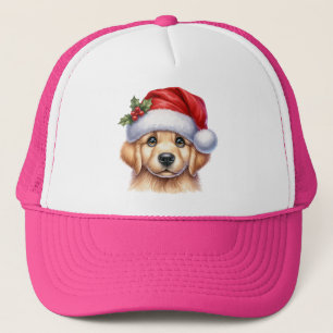 Gorra De Camionero Perro de la recuperación de oro con el estilo de S
