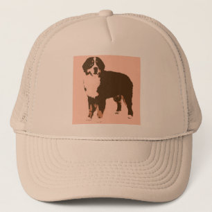Gorra De Camionero Perro de montaña de Bernese