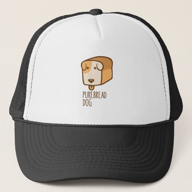 Gorra De Camionero Perro de pan puro (Anverso)