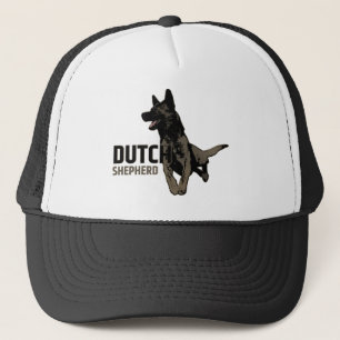 Gorra De Camionero Perro de pastor holandés