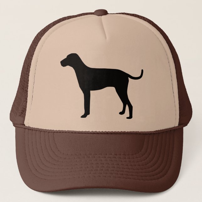 Gorra De Camionero Perro del leopardo de Luisiana Catahoula (Anverso)