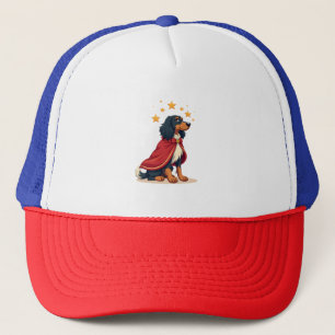 Gorra De Camionero Perro elegante de la zanja afgana