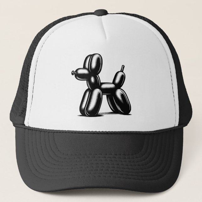Gorra De Camionero Perro globo (Anverso)