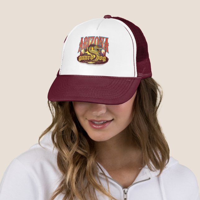 Gorra De Camionero Perro guardián de Arizona serpiente (In situ)
