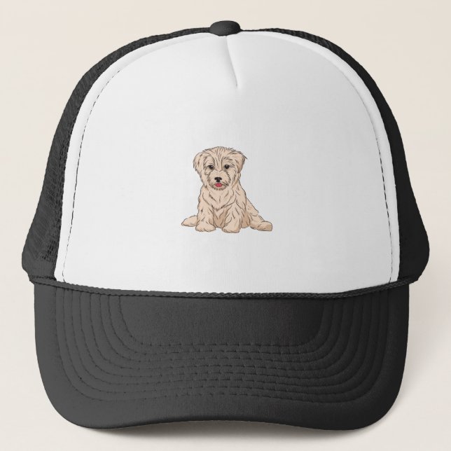 Gorra De Camionero Perro Havanés  (Anverso)