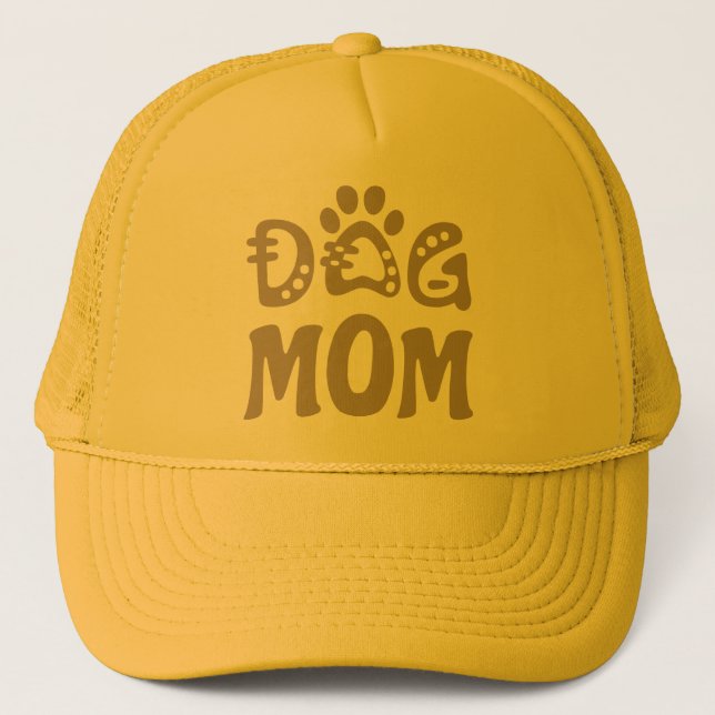 Gorra De Camionero Perro Mamá (Anverso)