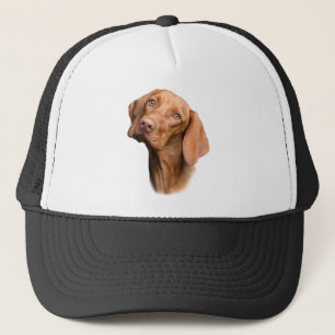 Gorra De Camionero Perro marrón, puntero al descubierto alemán