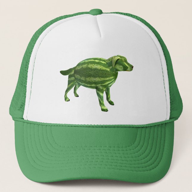 Gorra De Camionero Perro Melón más dulce (Anverso)