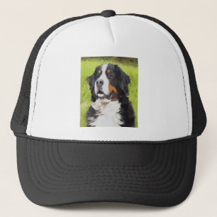 Gorra De Camionero Perro montañés de Berna