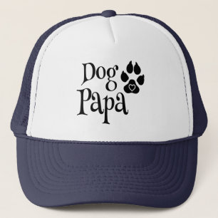 Gorra De Camionero Perro Papa perro amante papá