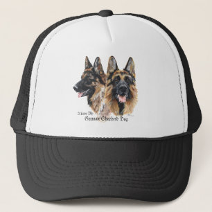 Gorra De Camionero Perro pastor alemán