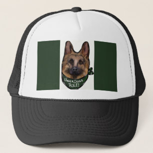 GORRA DE CAMIONERO PERRO PASTOR ALEMÁN PERDEDORES
