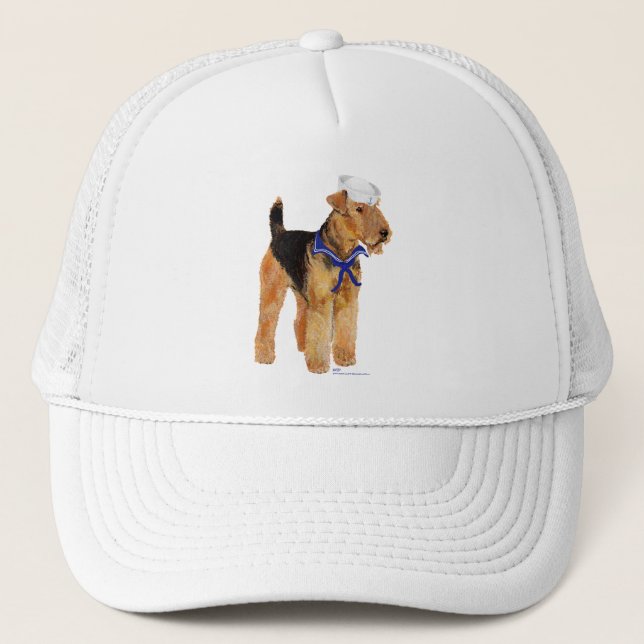 Gorra De Camionero Perro Salado Marinero (Anverso)