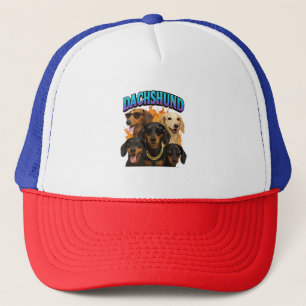 Gorra De Camionero Perro salchicha