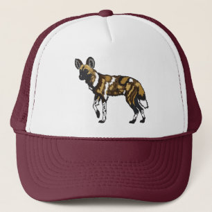 Gorra De Camionero perro salvaje africano