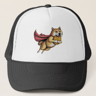 Gorra De Camionero Perro Shiba Inu