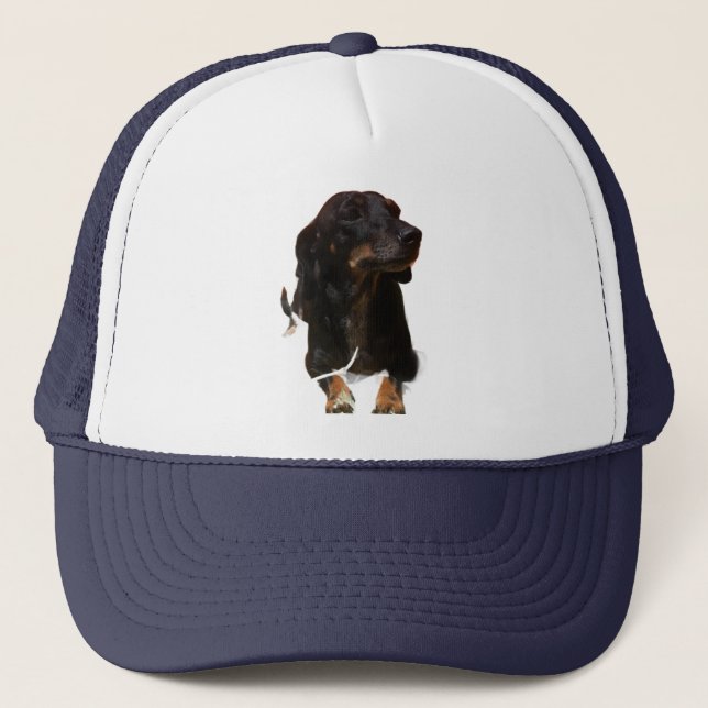 Gorra De Camionero Perro Teckel (Anverso)
