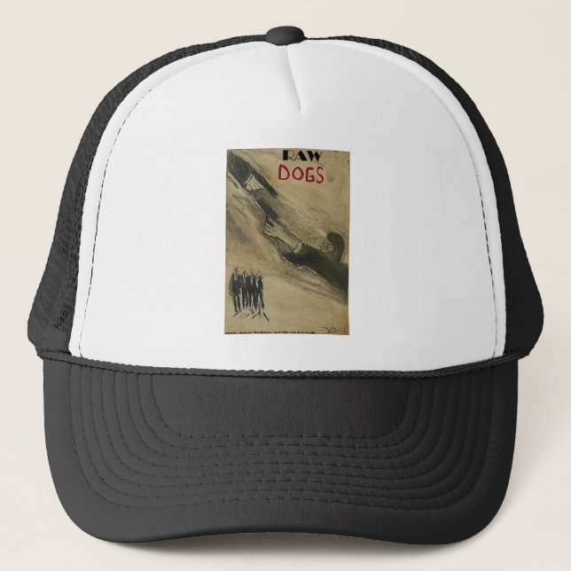 Gorra De Camionero perros crudos (Anverso)