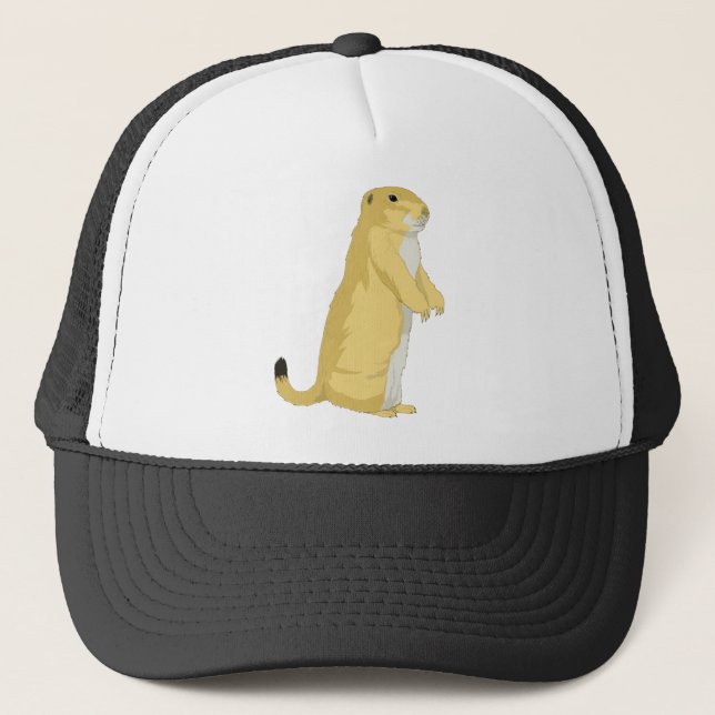 Gorra De Camionero Perros de las praderas/marmotas/ardillas de tierra (Anverso)