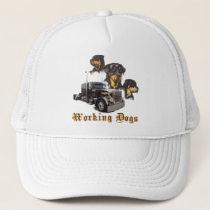 Gorra De Camionero Perros de trabajo