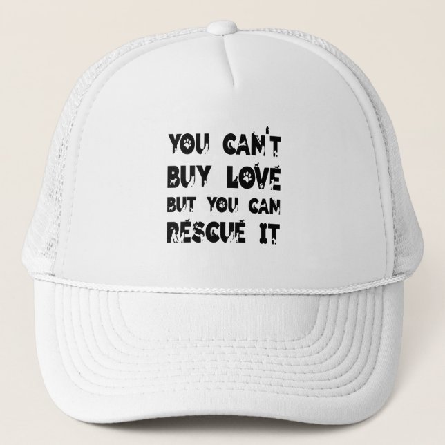 Gorra De Camionero Perros rescatados Refugio de Bienestar Animal Perr (Anverso)