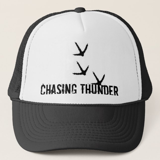 Gorra De Camionero Persecución de trueno (Anverso)