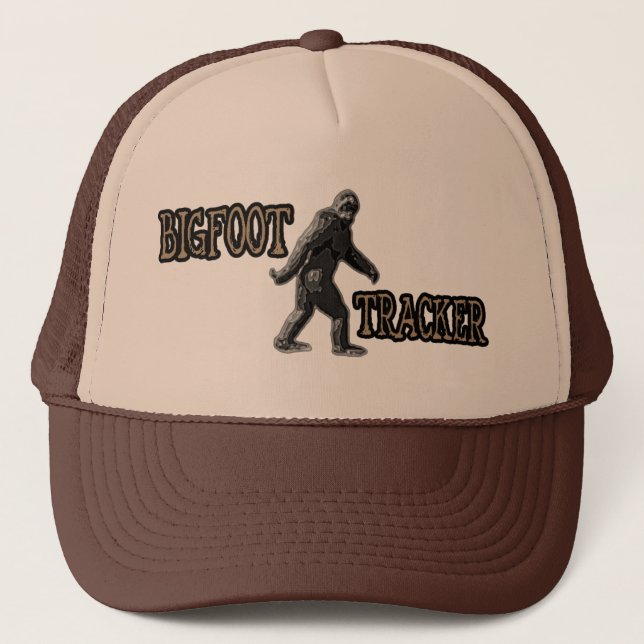 Gorra De Camionero Perseguidor de Bigfoot (Anverso)