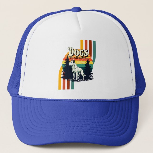 Gorra De Camionero persigue al mejor amigo máximo (Anverso)