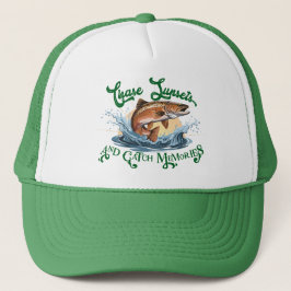 Gorra De Camionero "Persigue atardeceres y atrapa recuerdos" Pesca de