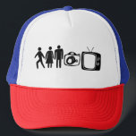 Gorra De Camionero Persona Mujer Hombre Cámara TV<br><div class="desc">Echa un vistazo a este gorra gracioso. ¡Asegúrate de visitar mi tienda para más diseños!</div>