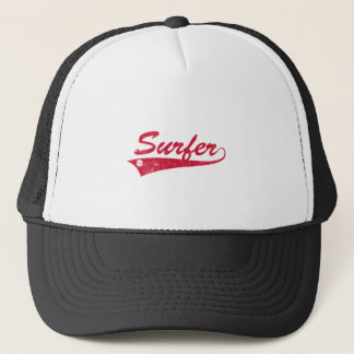 Gorra De Camionero Persona que practica surf retra