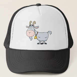 Gorra De Camionero Personaje de dibujos animados de la cabra