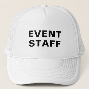 Gorra De Camionero Personal de eventos - presupuesto simple