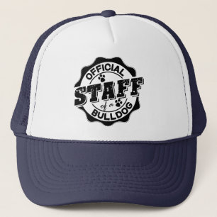 Gorra De Camionero Personal oficial de un bulldog