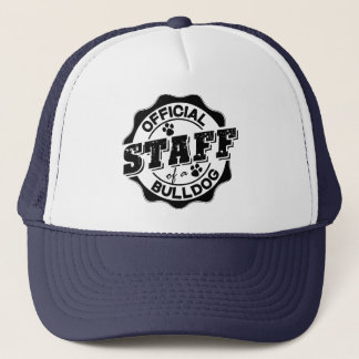 Gorra De Camionero Personal oficial de un bulldog