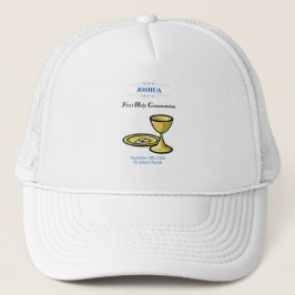 Gorra De Camionero Personaliza, Primera Comunión Cuerpo y Sangre