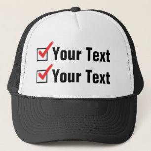 Gorra De Camionero Personaliza tu propio estado - Anuncio personal